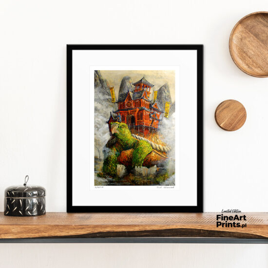 Roch Urbaniak, "Kaiju". Get a collector's giclée print. In our offer you will find art prints and reproductions of contemporary art paintings. Available only in Fine Art Prints.