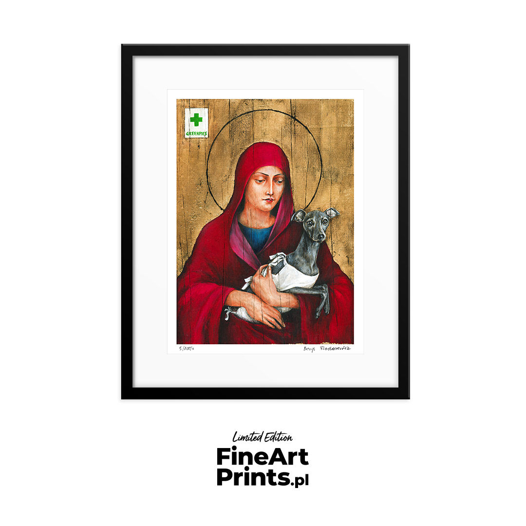 Borys Fiodorowicz, "Green Pies". Kup print kolekcjonerski (inkografia, giclee, plakat). W naszej ofercie znajdziesz wydruki artystyczne oraz reprodukcje obrazów sztuki współczesnej. Dostępne tylko w Fine Art Prints.