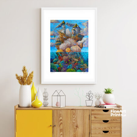 Roch Urbaniak, "Castaway". Get a collector's giclée print. In our offer you will find art prints and reproductions of contemporary art paintings. Available only in Fine Art Prints.