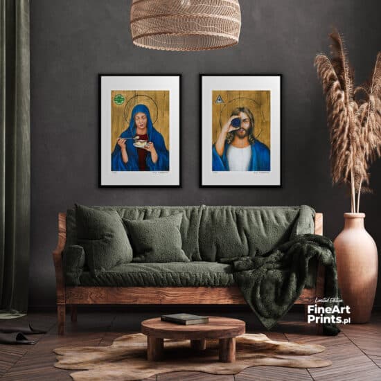 Borys Fiodorowicz, "Ojcze gdzie jesteś" & "Matka Boska wadowicka". W zestawie korzystniej! Kup 2 x print kolekcjonerski (inkografia, giclée). W naszej ofercie znajdziesz wydruki artystyczne oraz reprodukcje obrazów sztuki współczesnej. Dostępne tylko w Fine Art Prints.