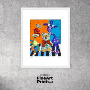 David Schab, "Friends". Kup kolekcjonerski print (inkografia, giclée). W naszej ofercie znajdziesz wydruki artystyczne oraz reprodukcje obrazów sztuki współczesnej. Dostępne tylko w Fine Art Prints.