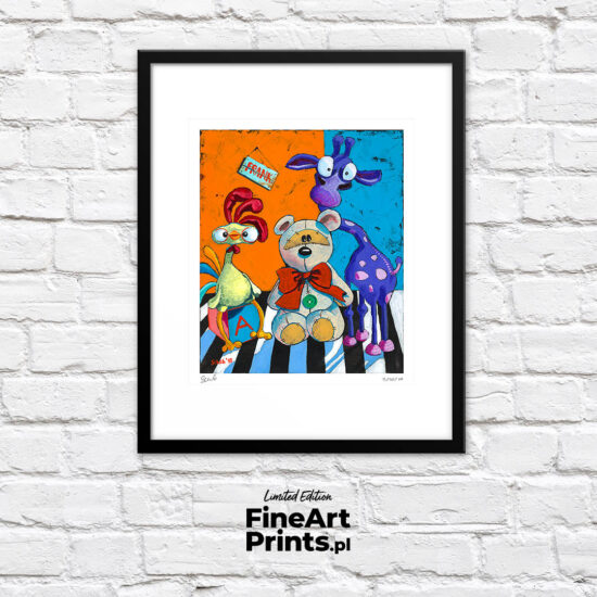 David Schab, “Friends”. Buy collector's giclée print. In our offer you will find art prints and reproductions of contemporary art paintings. Available only in Fine Art Prints.