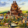 Dariusz Miliński, “Pławna's Babel”. Buy collector's giclée print. In our offer you will find art prints and reproductions of contemporary art paintings. Available only in Fine Art Prints.