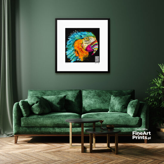 Wojciech Brewka, “Parrot”. Buy collector's giclée print. In our offer you will find art prints and reproductions of contemporary art paintings. Available only in Fine Art Prints.