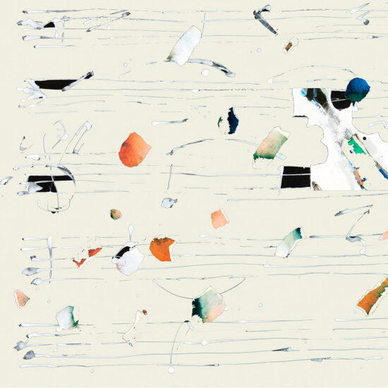 'Painting Music Krauze' by Bogusław Lustyk.