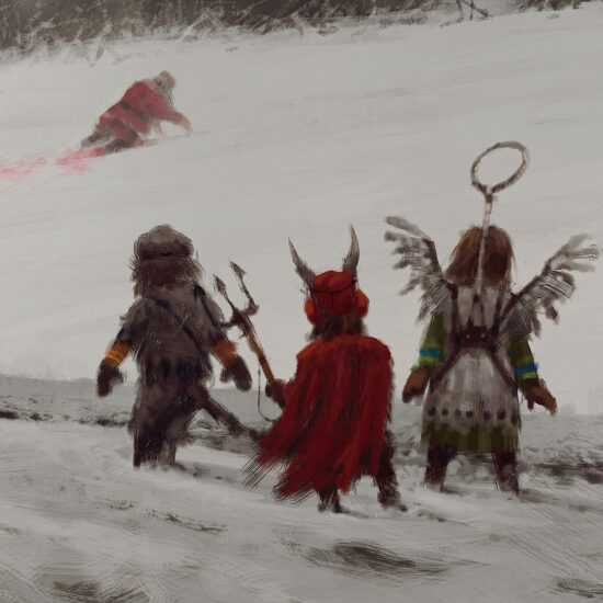 Jakub Różalski (Mr. Werewolf) - Does it mean there will be no gifts this year - obrazek 8