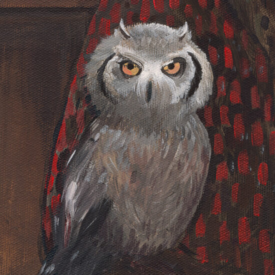 Joanna Karpowicz - Anubis With Owl - obrazek 8