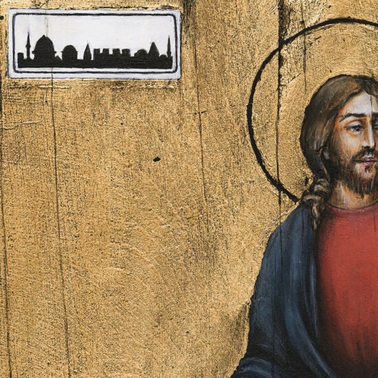 A modern take on the religious icon – Jesus on a scooter in Borys Fiodorowicz’s "Entry. Episode Two."