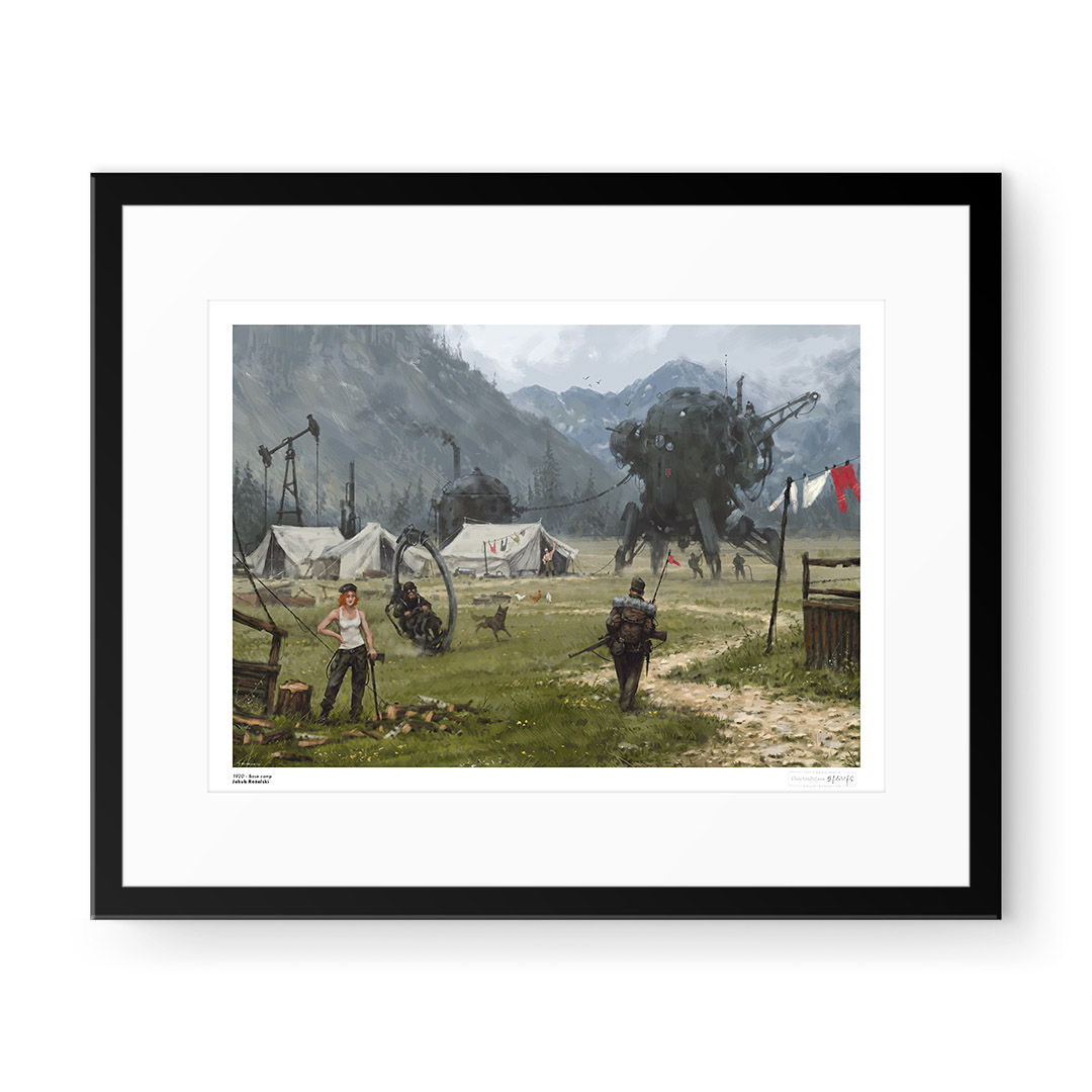 Jakub Różalski (Mr. Werewolf) - 1920 - Base camp