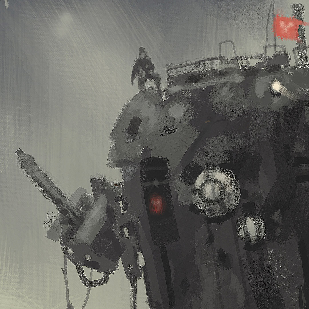 Jakub Różalski (Mr. Werewolf) - 1920 - Bear in hurry - obrazek 6