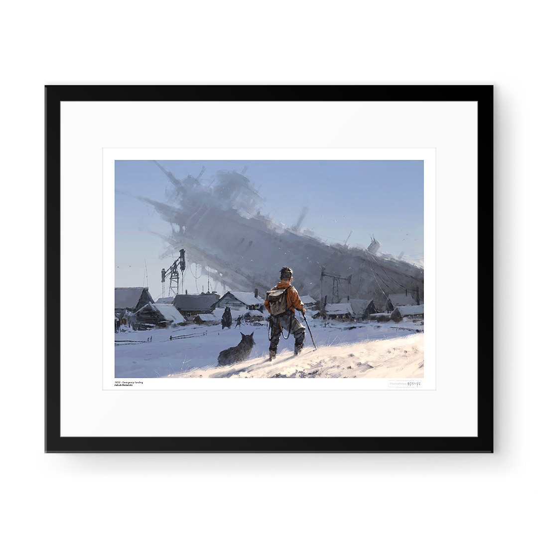 Jakub Różalski (Mr. Werewolf) - 1920 - Emergency landing