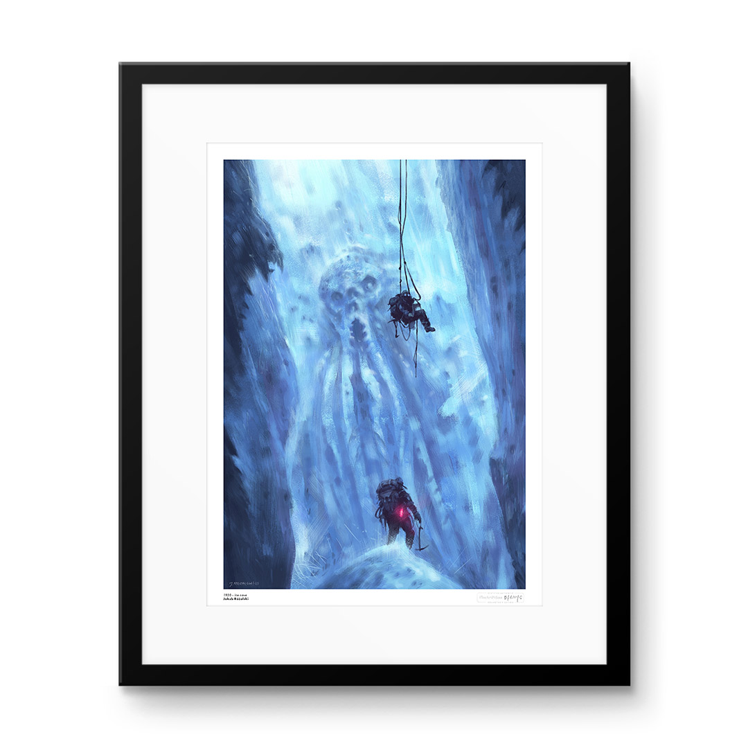 Jakub Różalski (Mr. Werewolf) - 1920 - Ice cave