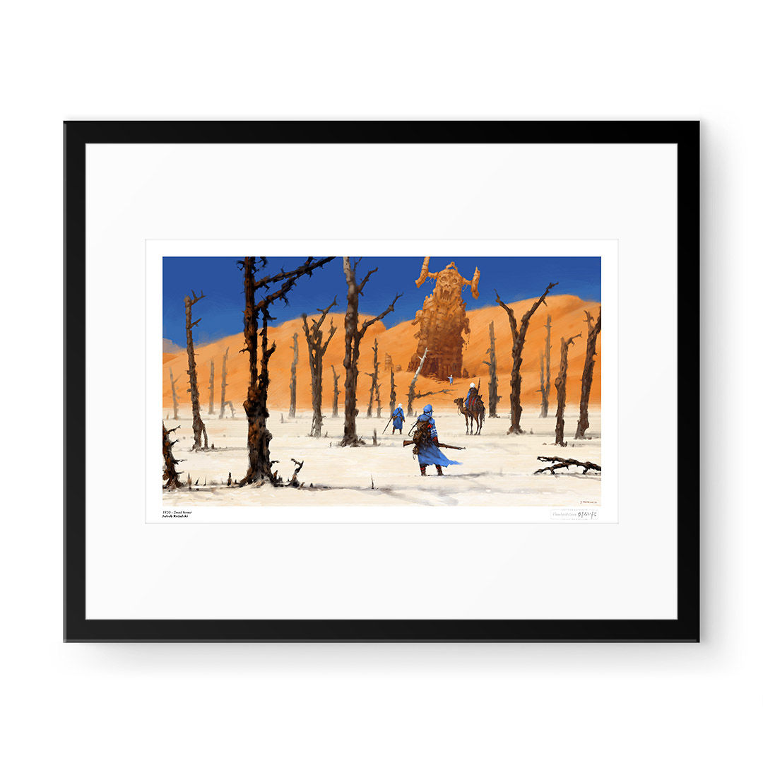 Jakub Różalski (Mr. Werewolf) - 1920 - Dead forest