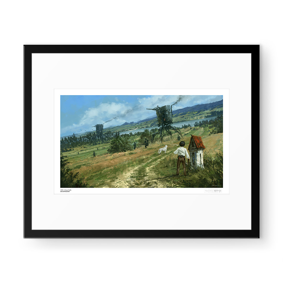 Jakub Różalski (Mr. Werewolf) - 1920 - Green fields