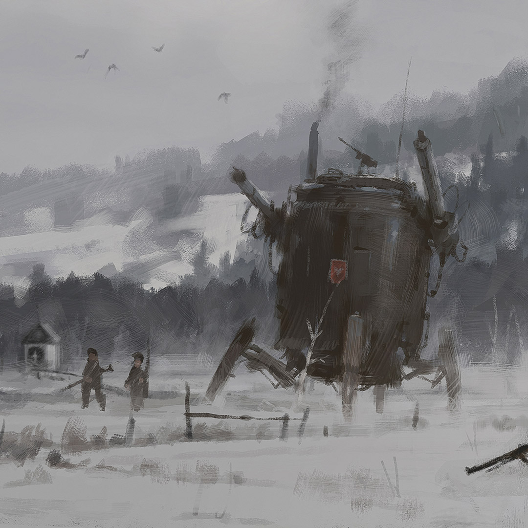 Jakub Różalski (Mr. Werewolf) - 1920 - Winter patrol - obrazek 8