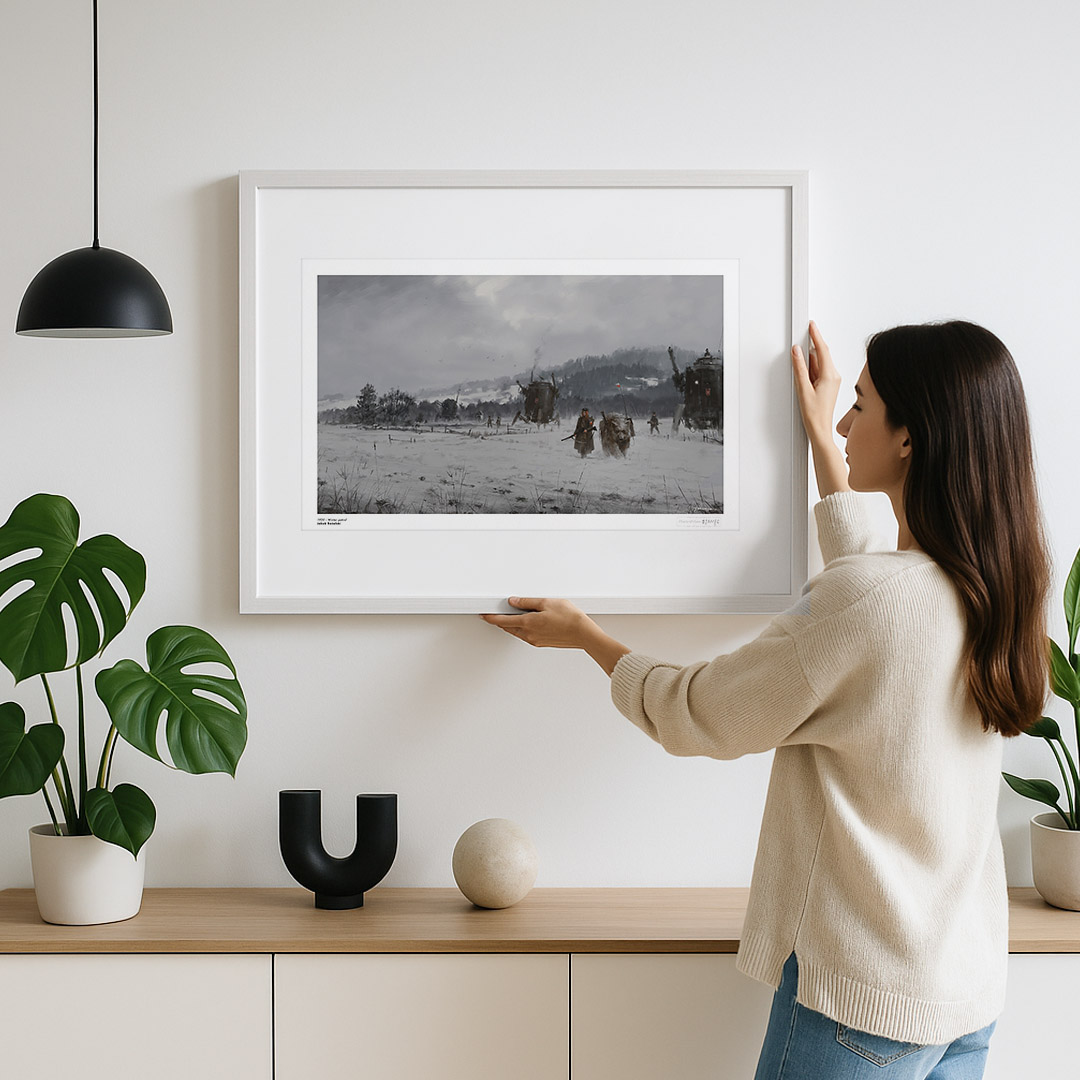 Jakub Różalski (Mr. Werewolf) - 1920 - Winter patrol - obrazek 11