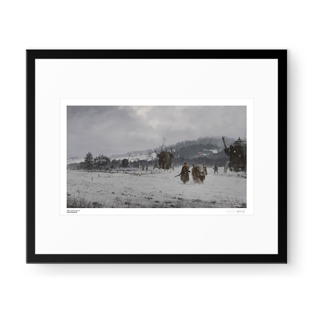 Jakub Różalski (Mr. Werewolf) - 1920 - Winter patrol