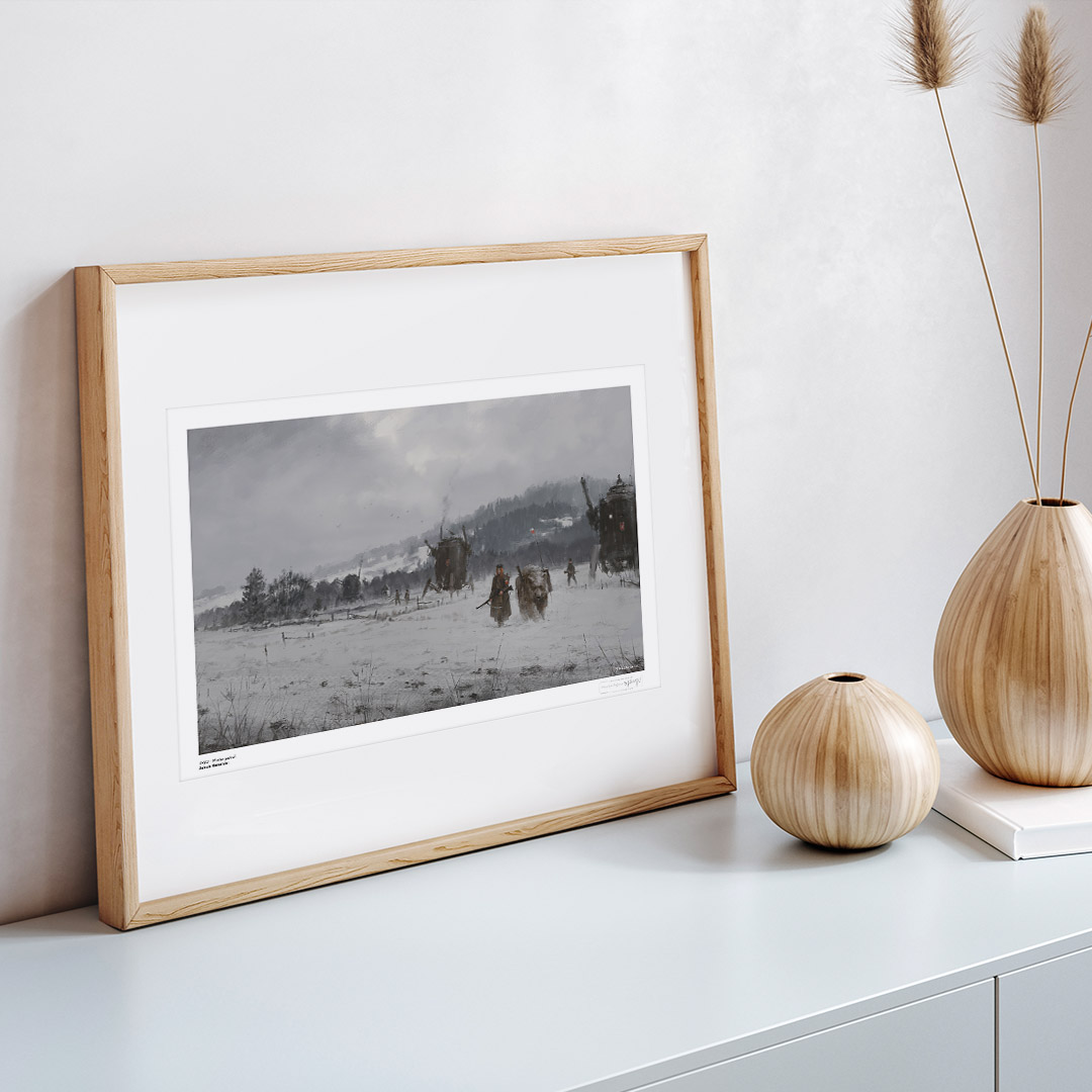 Jakub Różalski (Mr. Werewolf) - 1920 - Winter patrol - obrazek 7