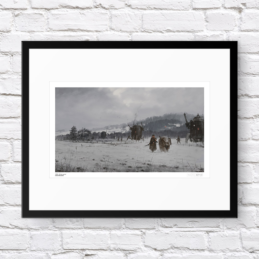 Jakub Różalski (Mr. Werewolf) - 1920 - Winter patrol - obrazek 2