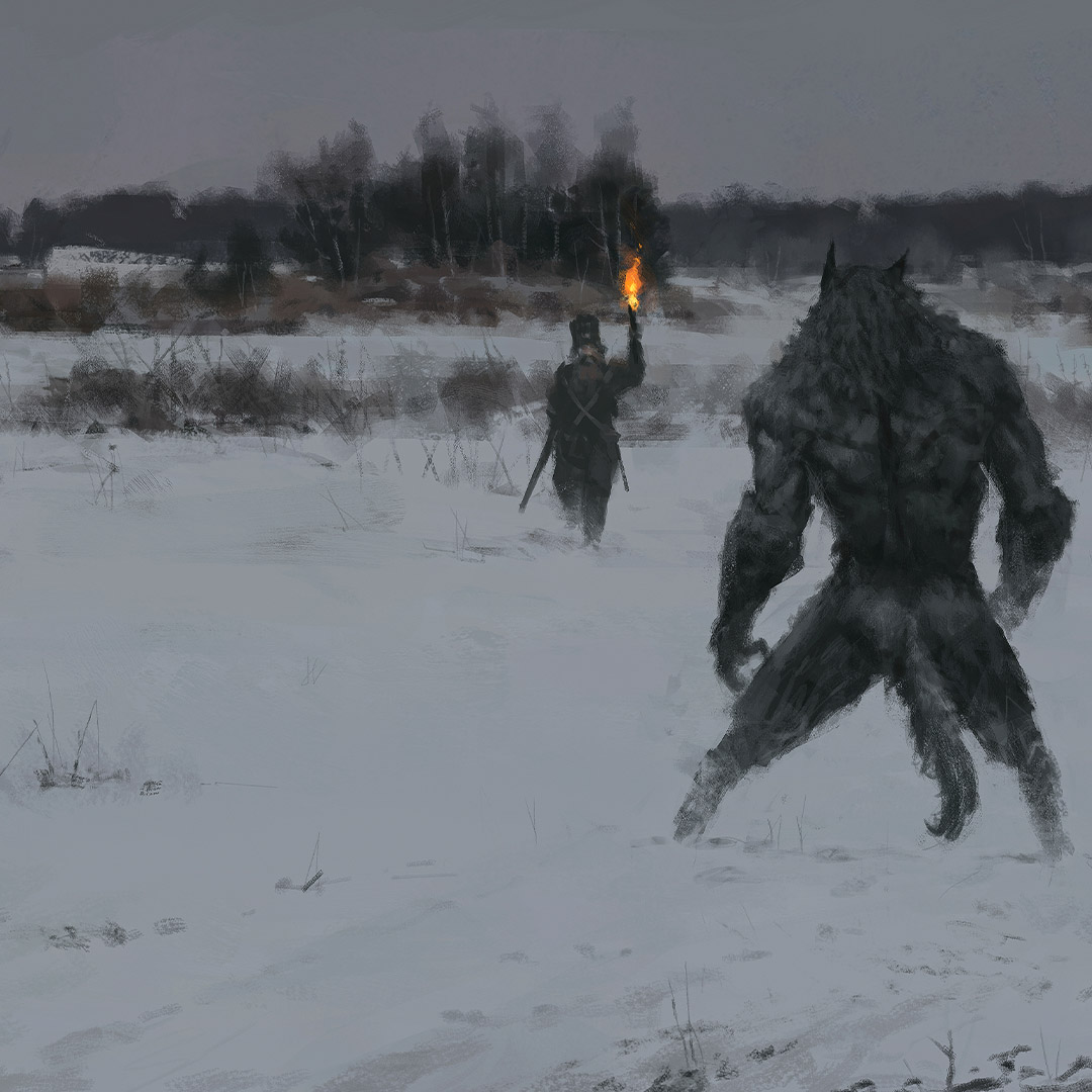 Jakub Różalski (Mr. Werewolf) - Hunting at night - obrazek 4