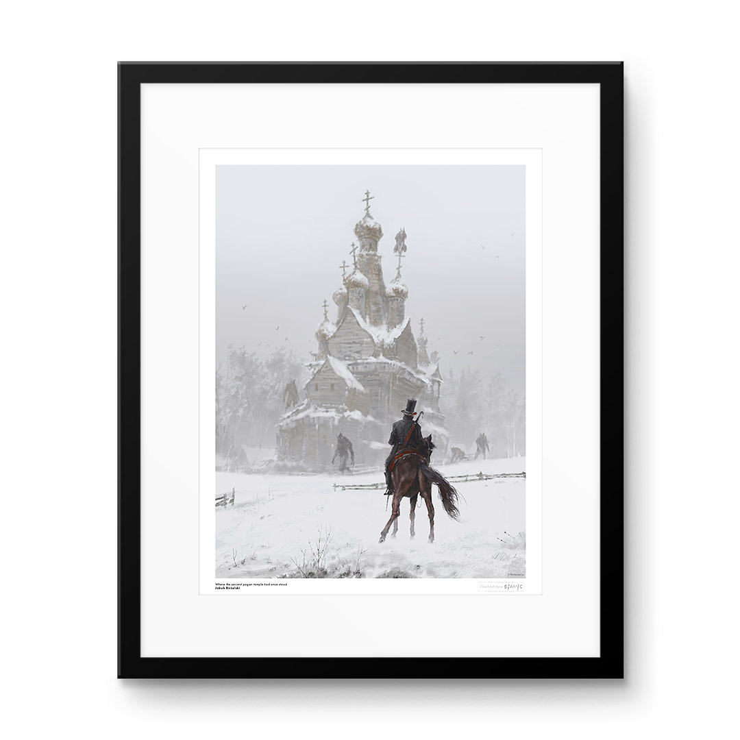 Jakub Różalski (Mr. Werewolf) - Where the ancient pagan temple had once stood